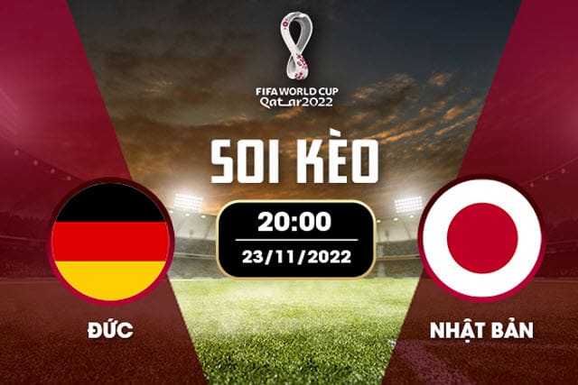 Soi kèo Đức vs Nhật, 23/11/2022