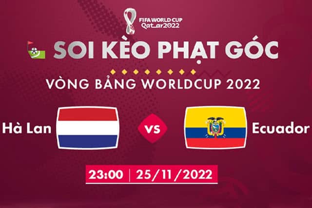 Soi kèo Hà Lan vs Ecuador, 25/11/2022